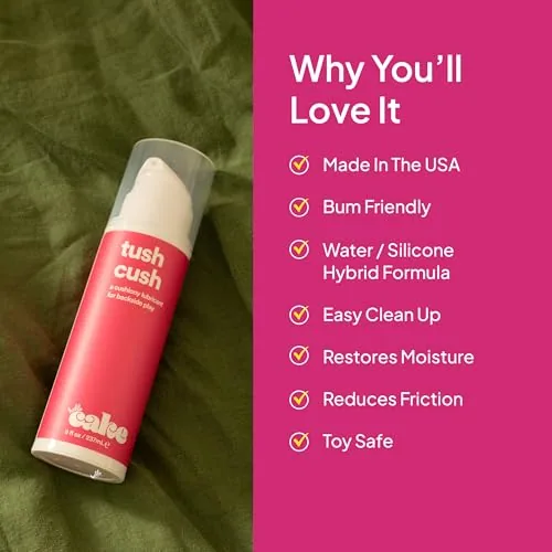 Hello Cake Tush Cush Hybrid Lube, 8 oz view 4