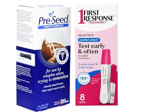 Pre-Seed Lube + Pregnancy Test Value Pack