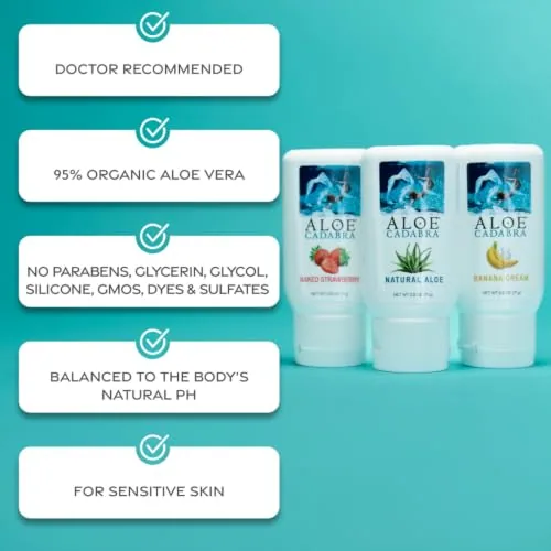 Aloe Cadabra Lube Duo, Unscented & Mango Passion view 3